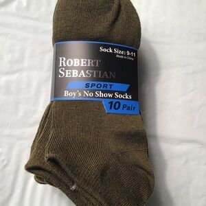 Boys No Show Sports Socks